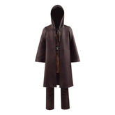 Star Wars Costumes Kids Obi-Wan Cosplay Costume Full Set Jedi Tunic Cloak Outfit Deluxe